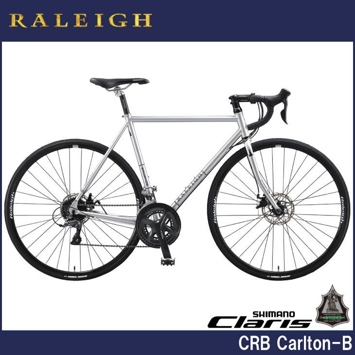 安心と信頼 入荷 2022年 RALEIGH ラレー CRB カールトンB クロモリロード クラシカルモダン ディスクブレーキ付 マットスティール  wakandakisantu.fr