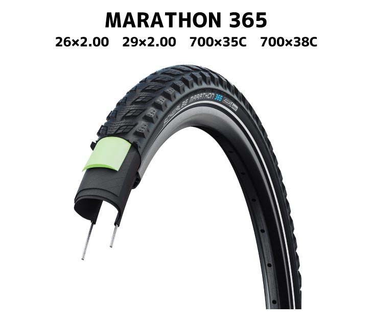 SCHWALBE（シュワルベ） MARATHON 365 マラソン 365 ブラックリ
