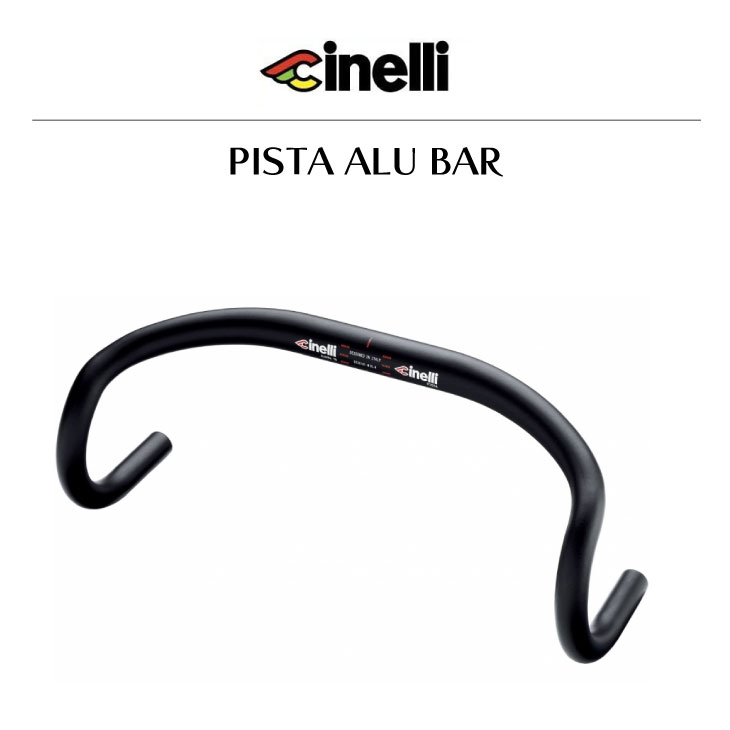 cinelli(チネリ) ハンドルバー ネオス 31.8/42 ブラック CU3NSN42