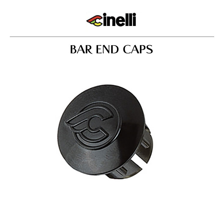 一部即納 ネコポス便対応商品 cinelli チネリ METAL BAR END CAPS メタル バーエンドキャップ 1ペア 【即納】