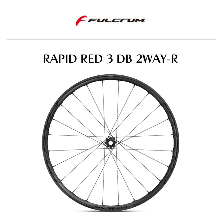 FULCRUM フルクラム RAPID RED 3 DB 2WAY-R ラピッド レッド 3 ディスクブレーキ用 650B カンパ N3W  13s専用(8057017987949)前後セット ホイール : 22002533 : 自転車館びーくる - 通販 - Yahoo!ショッピング