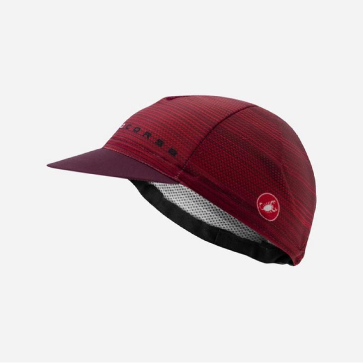 (メール便対応商品)CASTELLI カステリ ROSSO CORSA CAP ロッソ コルサ キャップ ユニセックス サイクルキャップ｜vehicle｜04