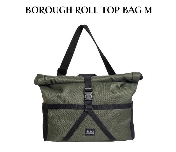 即納)BROMPTON ブロンプトン BOROUGH ROLL TOP BAG M ロールトップ