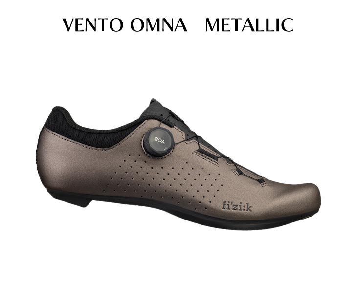 未使用 Fizik VENTO OMNA 43 フィジーク ガンメタリック フィジーク（fi'zi:k） fizik VENTO OMNA METALLIC オムナ メタリック