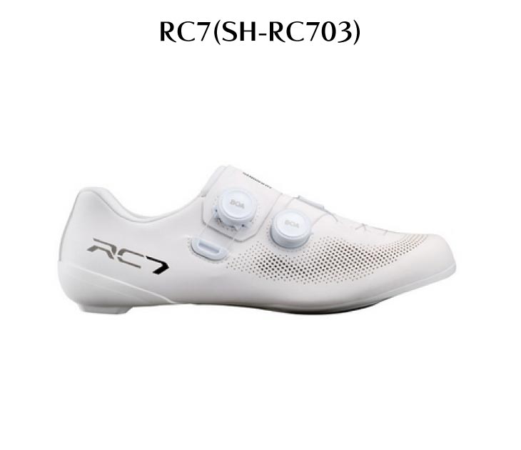 SHIMANO RC7 ビンディングシューズ ホワイト 26.5㎝ シマノ（SHIMANO） (即納あり)SHIMANO RC7(SH-RC703)ホワイト SPD-SL