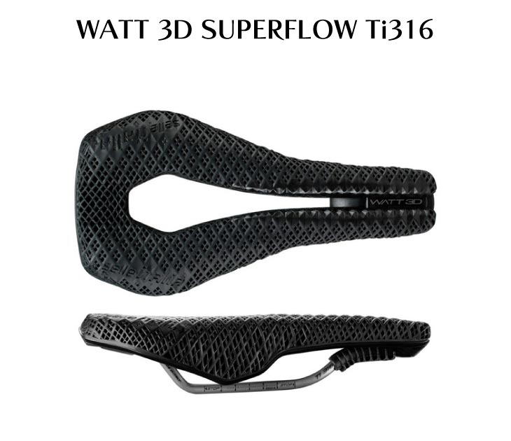 selle ITALIA（セライタリア） WATT 3D SUPERFLOW Ti316 ワット 3D