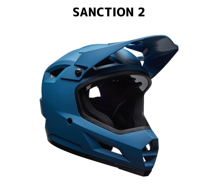 BELL（ベル） SANCTION2 サンクション2 マットブルー ダウンヒル BMX