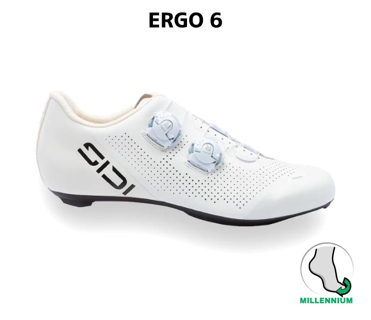 SIDI（シディ） 2026 ERGO 6 エルゴ6 フルホワイト ミレニアムフィット