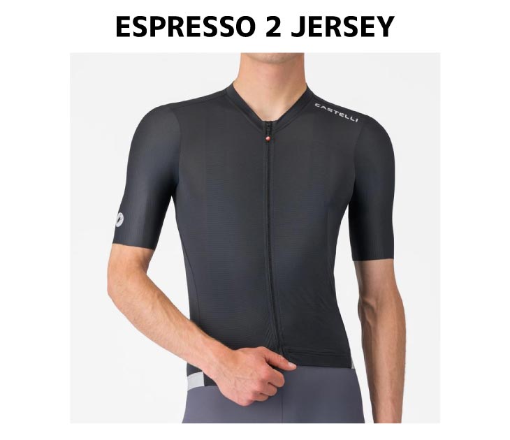 Castelli（カステリ） (即納)CASTELLI ESPRESSO 2 JERSEY エスプレッソ