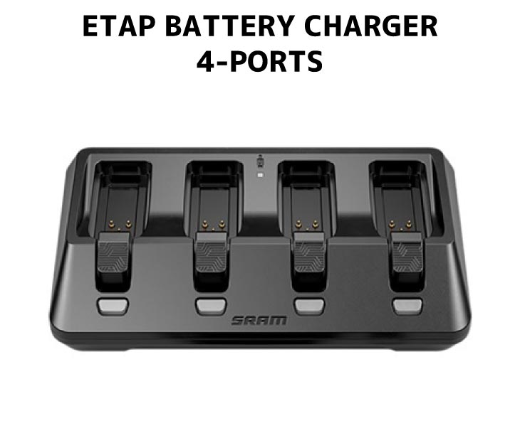 SRAM スラム バッテリー etap 即納)SRAM スラム ETAP BATTERY CHARGER 4-PORTS イータップ