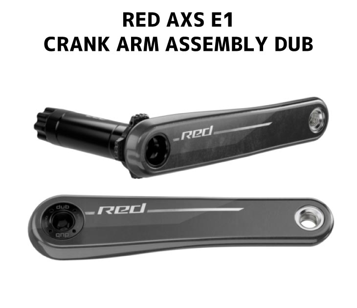 SRAM スラム RED AXS E1 CRANK ARM ASSEMBLY DUB クランクアーム
