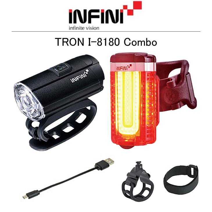 INFINI インフィニ TRON I-8180 トロンI-8180 Combo コンボ(4712123268859)ライト  :24000089:自転車館びーくる - 通販 - Yahoo!ショッピング