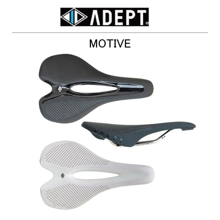 即納:ホワイト)ADEPT アデプト MOTIVE モーティブ サドル :24000133:自転車館びーくる 通販 (即納:ホワイト)ADEPT アデプト MOTIVE モーティブ サドル