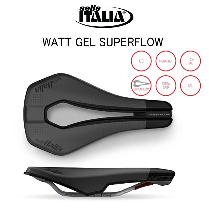 selle ITALIA selleITALIA セライタリア WATT GEL SuperFlow
