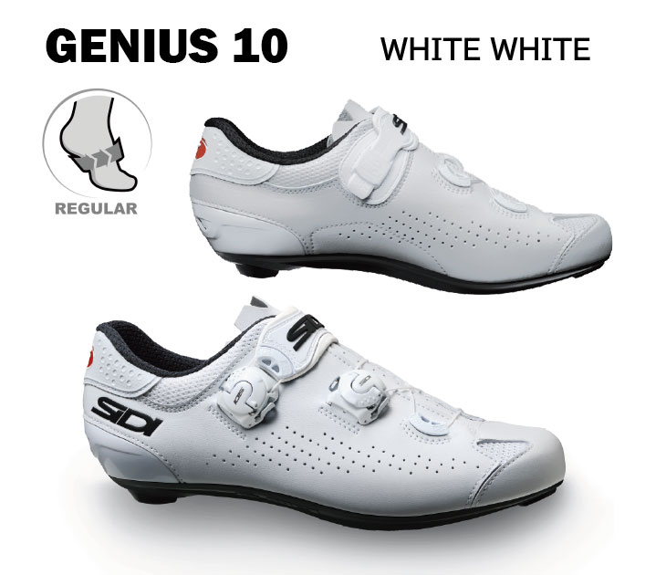 SIDI（シディ） 2025 GENIUS 10 ジーニアス10 WHITE WHITE ホワイト