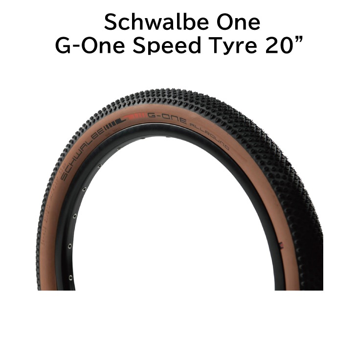 即納)BROMPTON ブロンプトン SCHWALBE ONE G-ONE SPEED TYRE 20