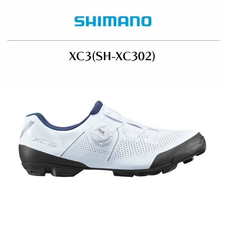 シマノ（SHIMANO） (即納あり)SHIMANO XC3(SH-XC302) ホワイト SPD対応