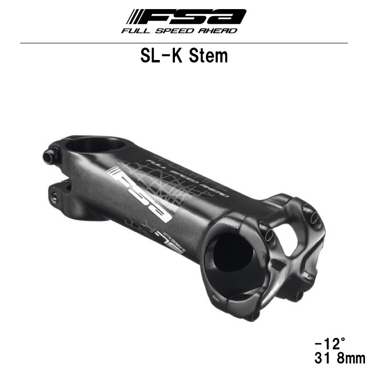 FSA エフエスエー SL-K Stem -12° Φ31.8mm グレー STEM ステム