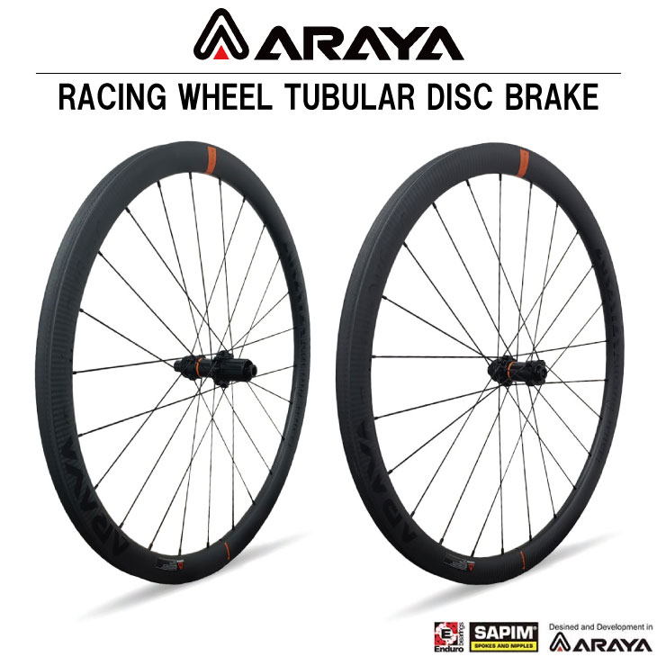 ARAYA アラヤ RACING WHEEL TUBULAR DISC BRAKE レーシングホイール