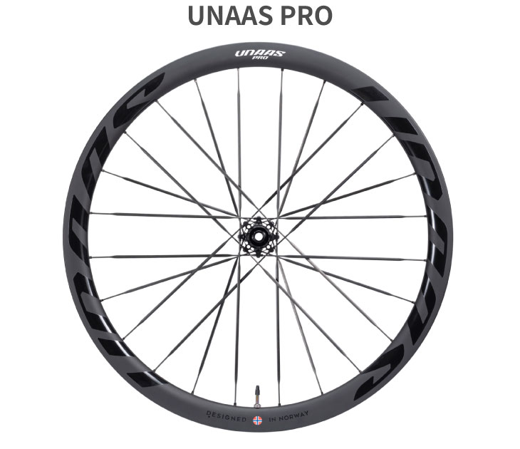 UNAAS PRO WHEELSET ウナス プロ ディスク仕様 前後ホイールセット
