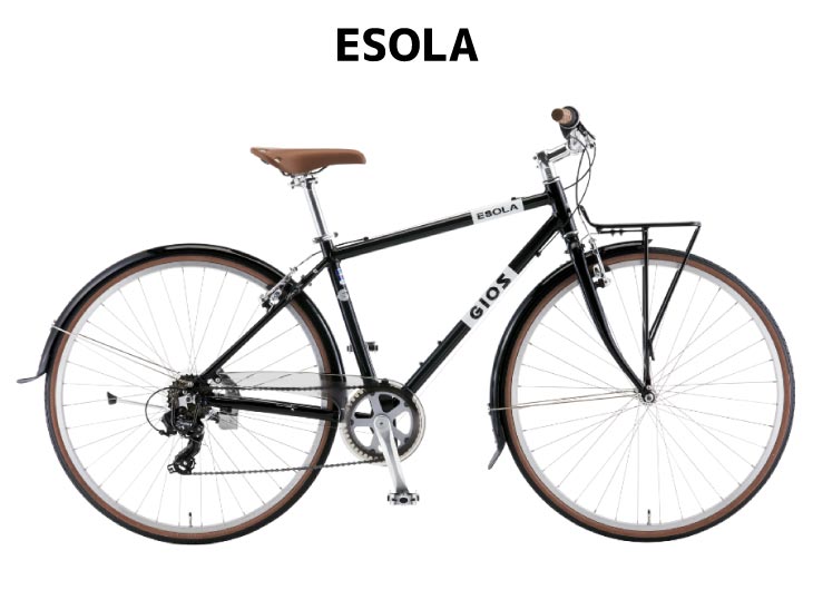GIOS（ジオス） 2026 GIOS ESOLA イソラ ブラック 7段変速 クロス