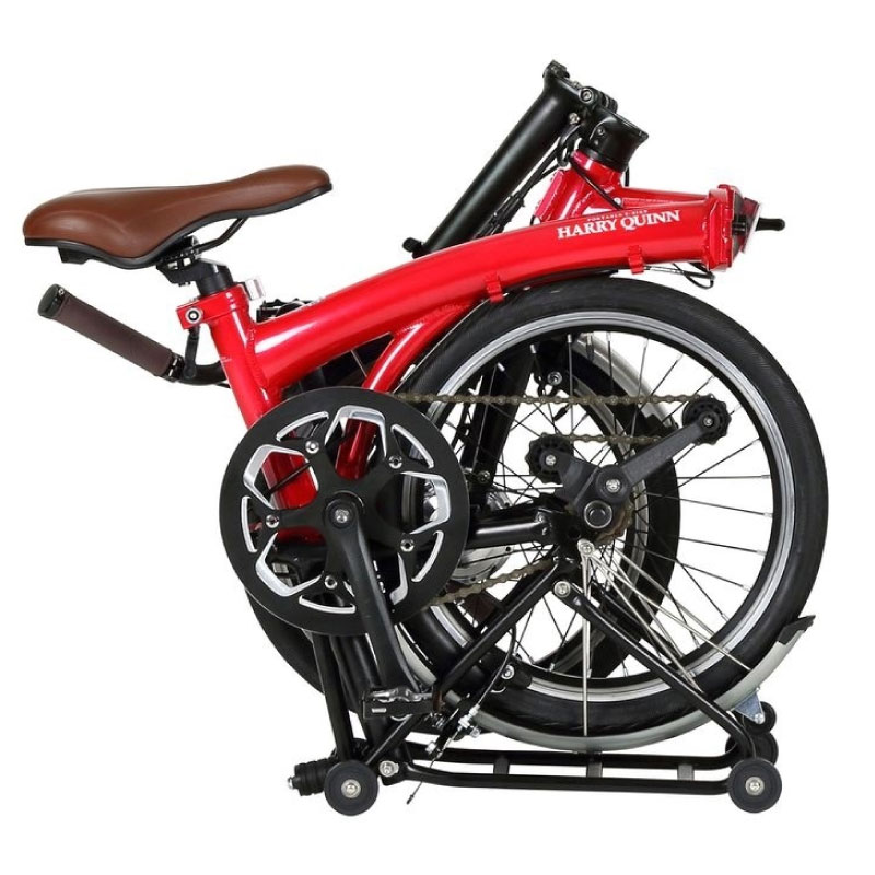 HARRY QUINN PORTABLE EーBIKE ハリークイン ポータブル Eバイク レッド 16インチ 折り畳み電動アシスト :  33000439 : 自転車館びーくる - 通販 - Yahoo!ショッピング