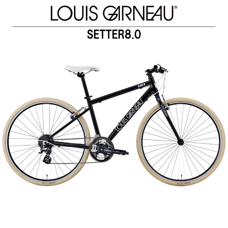 LOUIS GARNEAU ルイガノ SETTER8.0 セッター8.0 LGブラック 24段変速 クロスバイク : 33000584 :  自転車館びーくる - 通販 - Yahoo!ショッピング