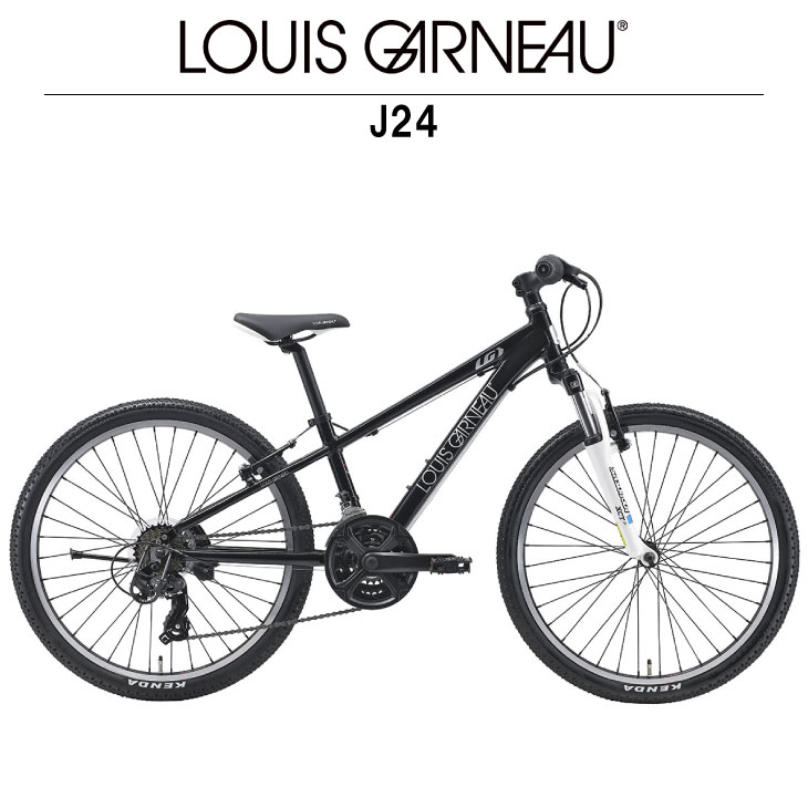 LOUIS GARNEAU ルイガノ J24 LGブラック 21段変速 :33000610:自転車館