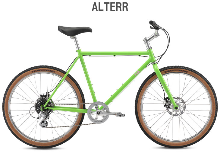 FUJI フジ　アルター 2026 フジ（Fuji） 2026 FUJI ALTERR アルター ビビッドグリーン 8段変速