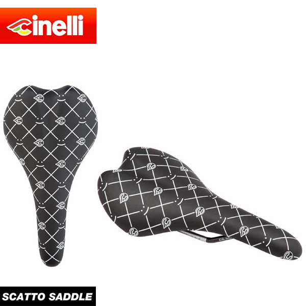 cinelli(チネリ) サドル スカット  C-スマイル 605019-001050(未使用品) cinelli（チネリ） SADLLE サドル SCATTO SADDLE スカットサドル C