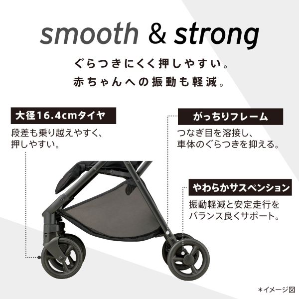 3年保証付き【美品】Aprica B型ベビーカーViit シート付き アップリカ 2025年新商品 ヴィット ベビーカー Aprica Viit