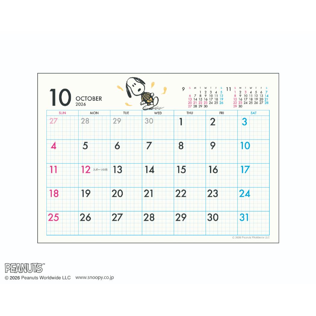 【予約】スヌーピー 2027Calendar ...の詳細画像1