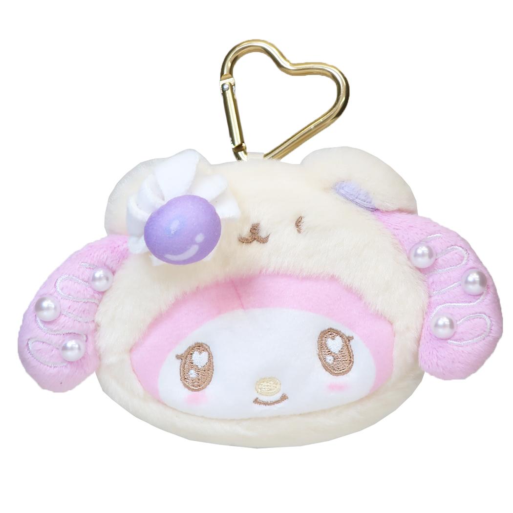 サンリオキャラクターズ ミニポーチ ミニフェイスポーチ くまケーキ マイメロディ レアチーズケーキ Sanrio 畑山商事