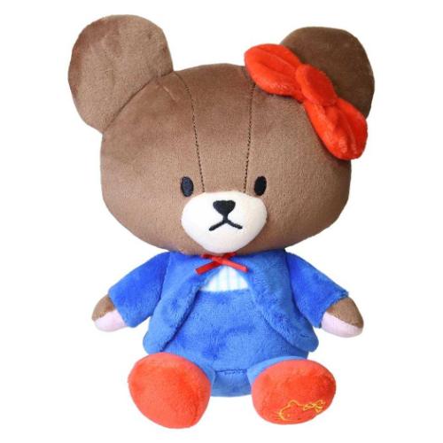 ハローキティxくまのがっこう ぬいぐるみ プラッシュドール ジャッキー サンリオ