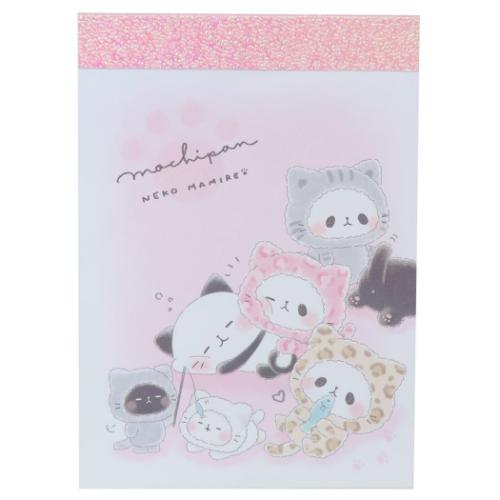 もちもちぱんだ メモ帳 プチメモ ミニミニメモ ねこまみれ カミオ