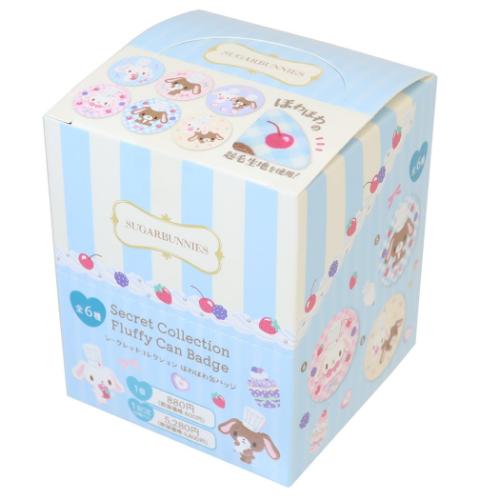 シュガーバニーズ 缶バッジ ほわほわ缶バッジ 全6種 6個セット BOX