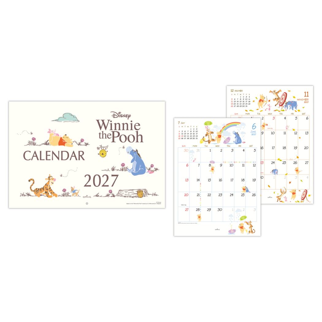 D*y様 atlast&co デニム製 2017年 壁掛けカレンダー ディズニーキャラクター 2027 Calendar 壁掛けカレンダー2027年 二