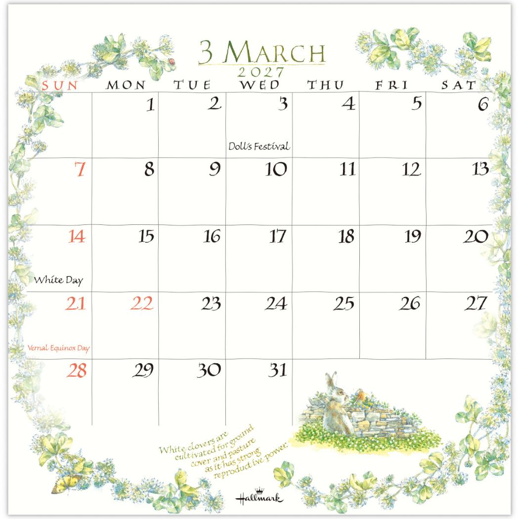 2027 Calendar 卓上カレンダー20...の詳細画像2