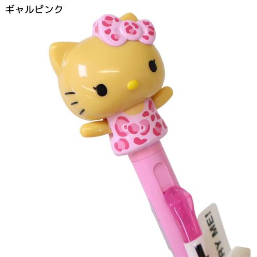 ハローキティ ボールペン バイバイアクションペン 0.7mm ギャルピンク