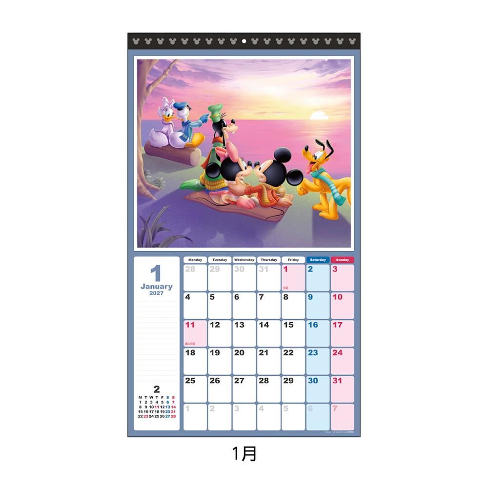 ディズニーキャラクター 2027Calenda...の詳細画像1