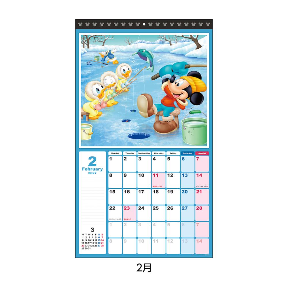 ディズニーキャラクター 2027Calenda...の詳細画像2