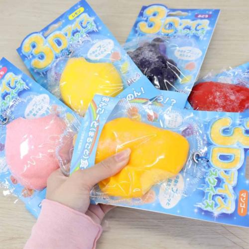 おもちゃ 極とろ スクイーズ 3Dアイスver. 全5種の内どれか1個 単品