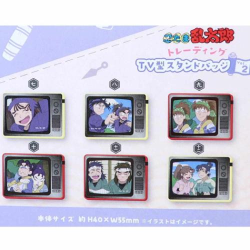 忍たま乱太郎 バッジ トレーディングTV型スタ...の詳細画像2