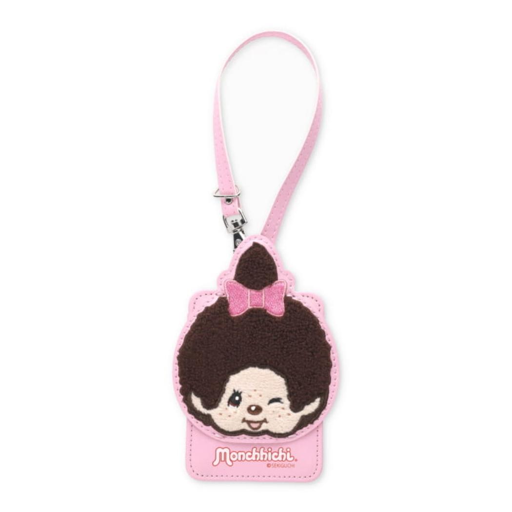 モンチッチ 定期入れ サガラ刺繍パスケース モンチッチちゃん PK