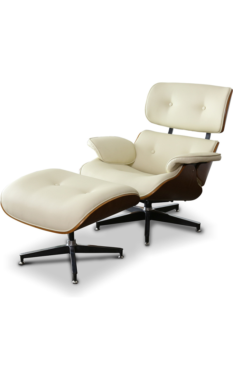 ラウンジチェア オットマン DORIS イームズチェア Eames PU ソファ 1人掛け パーソナルチェア 椅子 イス おしゃれ 北欧 ドリス｜velle｜03