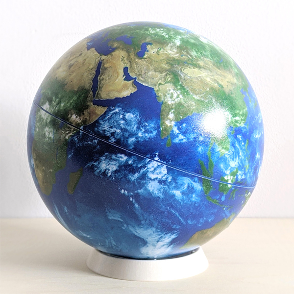 Yahoo! Yahoo!ショッピング(ヤフー ショッピング)地球儀 アースボール 直径約15cm AR地球儀 インテリア 子供 大人 スマホ タブレット アプリ 世界地図 学習 知育玩具 学習教材 おうち時間