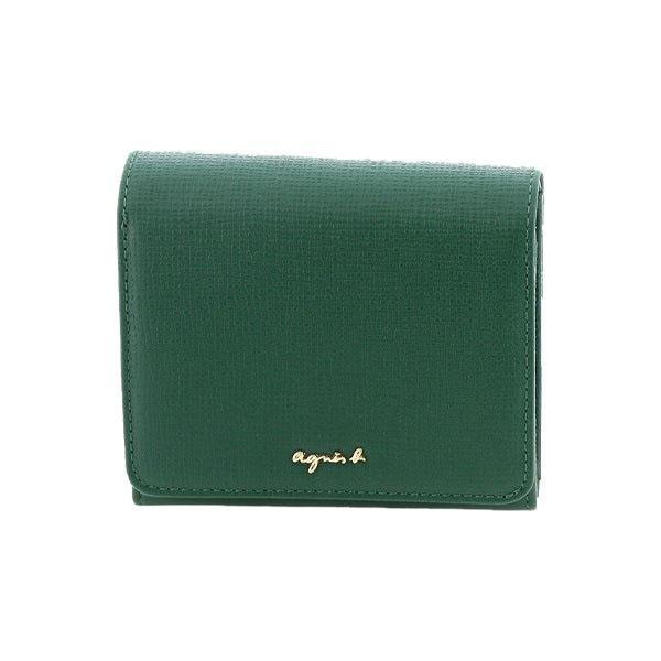 アニエスベー ボヤージュ 財布 二つ折り財布 レディース 天然皮革 ロゴ HW11-01