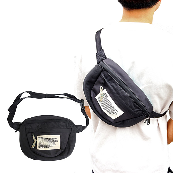 ディーゼル DIESEL バッグ メンズ bag ボディバッグ ロゴ X07812 P3902