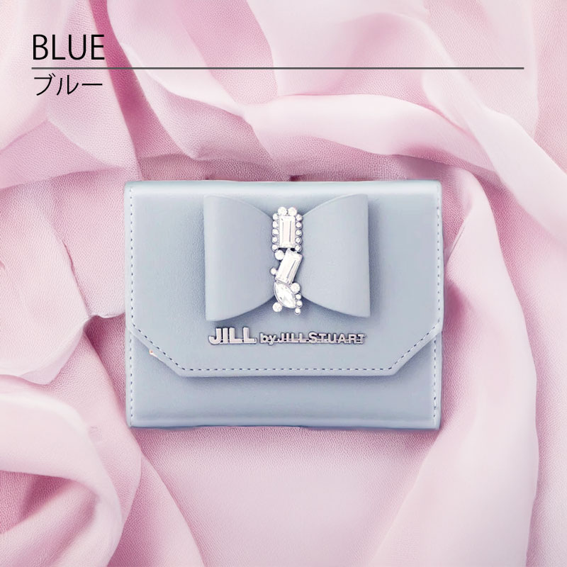JILL by JILLSTUART❤︎リボンビジューウォレット（ミニ財布） JILL by STUART ジルバイジルスチュアート 財布 ミニ財布 三