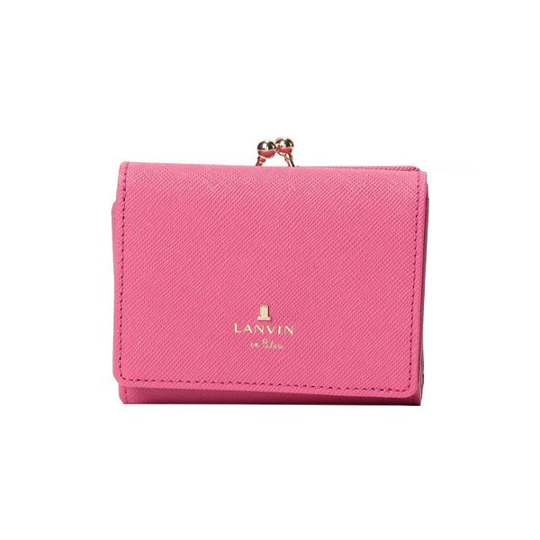 楽天市場】新色ランバンオンブルー LANVIN en Bleu 財布 口金三